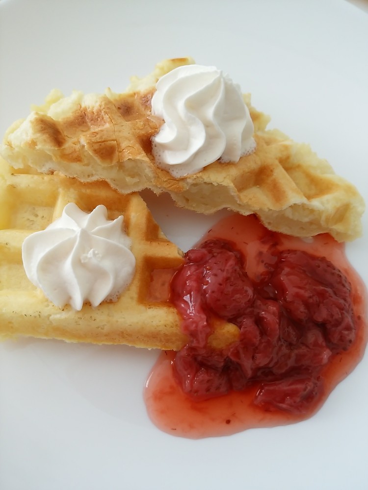 グルテンフリーそば粉ワッフルのレシピ