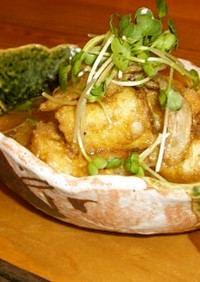 【和定番】美味しい揚げ出汁豆腐
