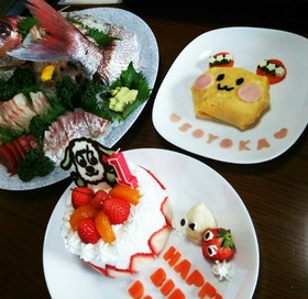 1歳誕生日☆うーたんのオムライス☆離乳食