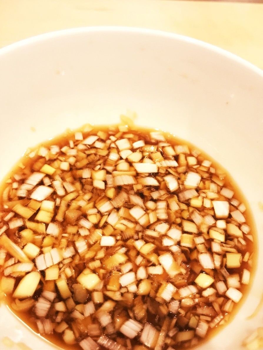 唐揚げにぴったり♩お酢の万能ネギダレの画像