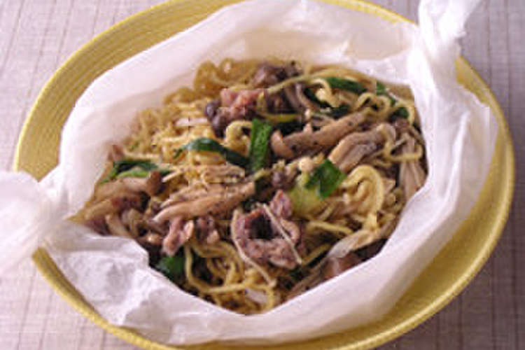 たっぷりきのこのオイスターソース焼きそば レシピ 作り方 By ライオン株式会社 クックパッド 簡単おいしいみんなのレシピが359万品