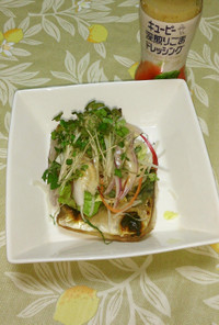 鯖のグリル野菜サラダ