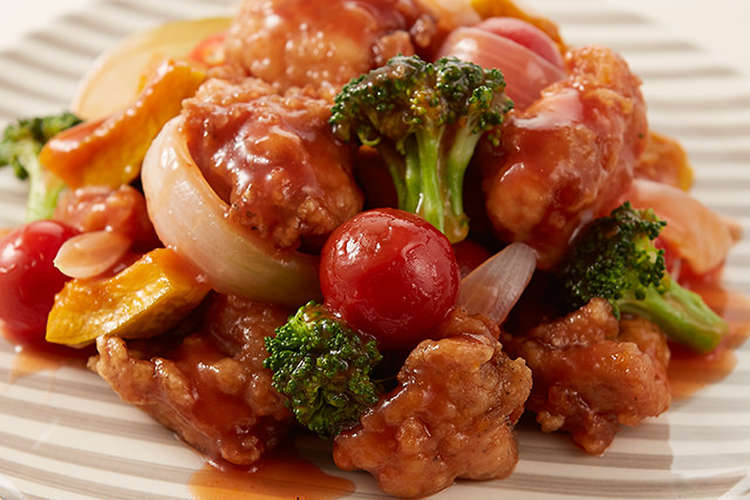 子供も大好き唐揚げのケチャップ野菜 レシピ 作り方 By ライオン株式会社 クックパッド 簡単おいしいみんなのレシピが376万品