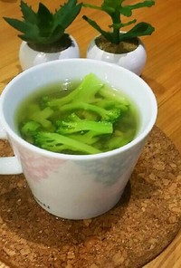 簡単！葉酸たっぷり和風スープ(^^)