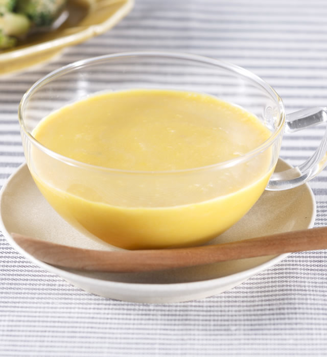 夏野菜の冷たいスープの画像