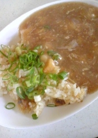 あんかけ海鮮チャーハン