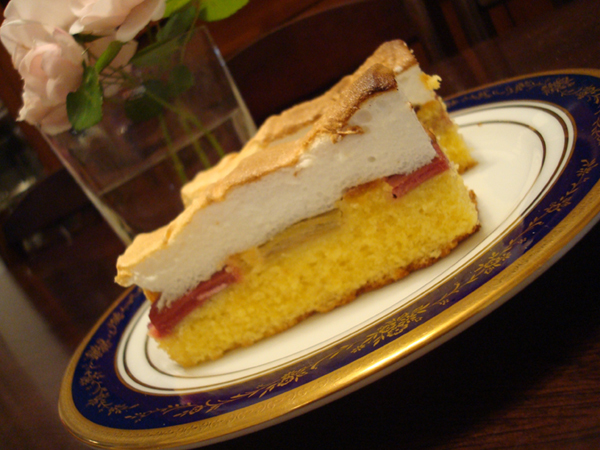ルバーブケーキ〜日本のオーブン用の画像