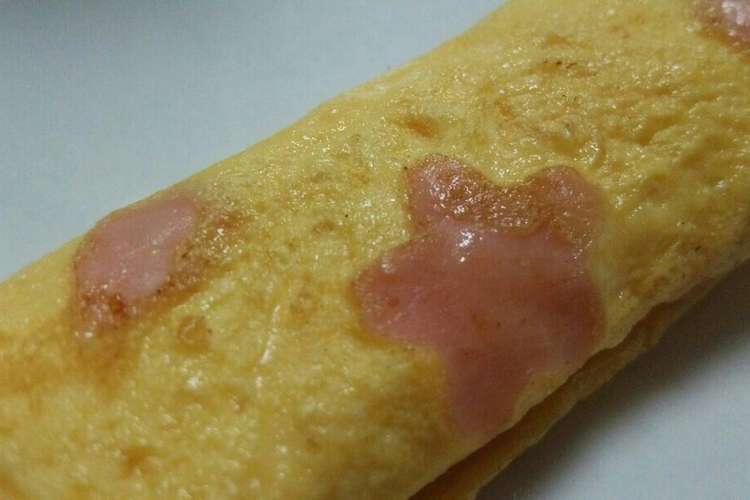 ハムの花模様の卵焼き レシピ 作り方 By 京ちゃんプー クックパッド 簡単おいしいみんなのレシピが370万品