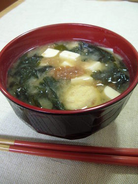 ★梅味噌汁★騙されてみて★