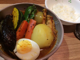 自家製スープカレー♡グルテンフリーです。