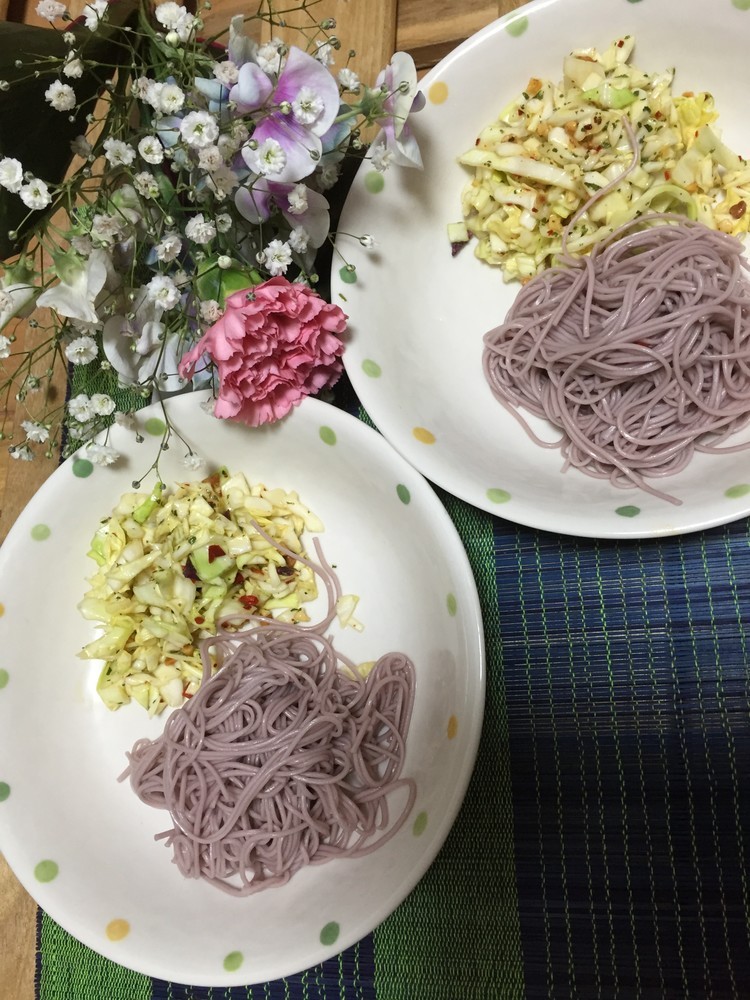 タイ風味「トスサラ」コールスロー素麺の画像