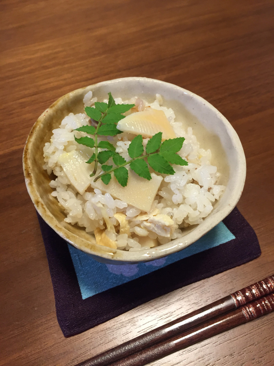 超簡単♡超美味しいタケノコご飯の画像