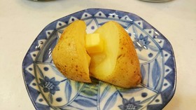 新じゃが燻製バター レンジで簡単☆