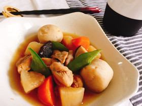 筑前煮風〜甘辛✩鶏肉と野菜の煮物