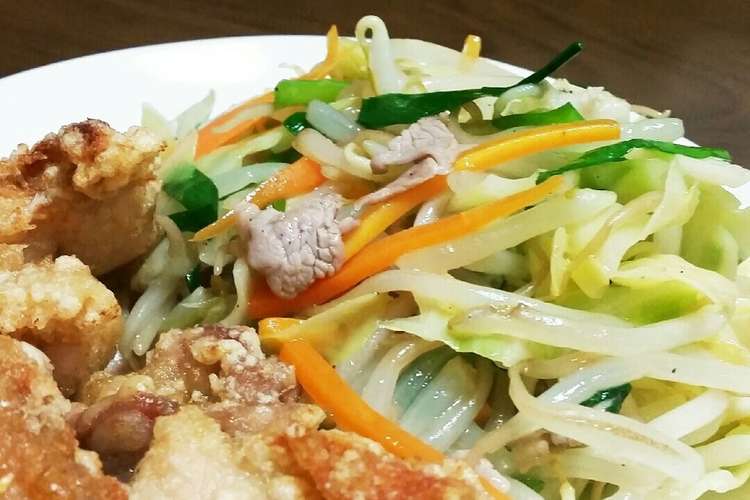 付け合わせに シンプル野菜炒め レシピ 作り方 By Myとんすけ クックパッド 簡単おいしいみんなのレシピが358万品