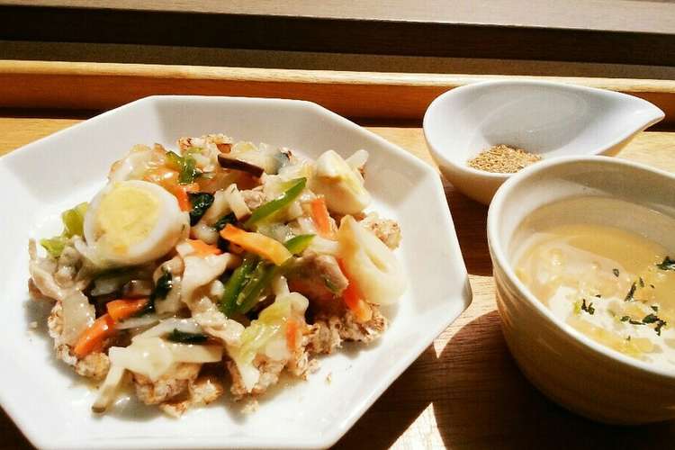 犬ご飯 おこげ風野菜の中華あんかけ レシピ 作り方 By Ronreo クックパッド 簡単おいしいみんなのレシピが359万品