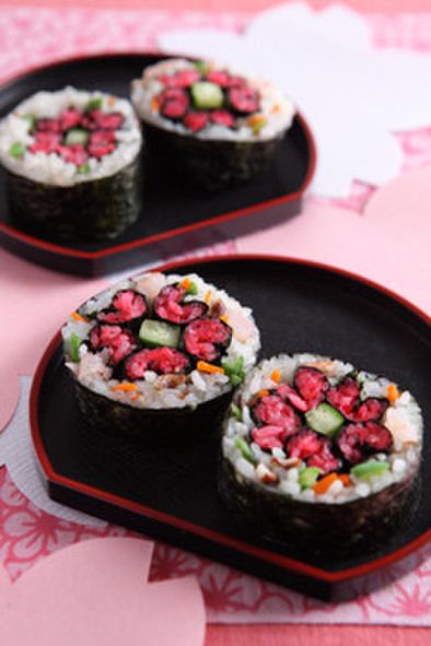 sakuraの飾り寿司の写真