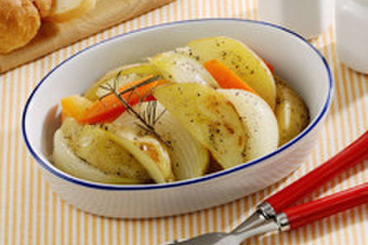 新じゃがと新玉ねぎのガーリックグリル レシピ 作り方 By ライオン株式会社 クックパッド 簡単おいしいみんなのレシピが372万品