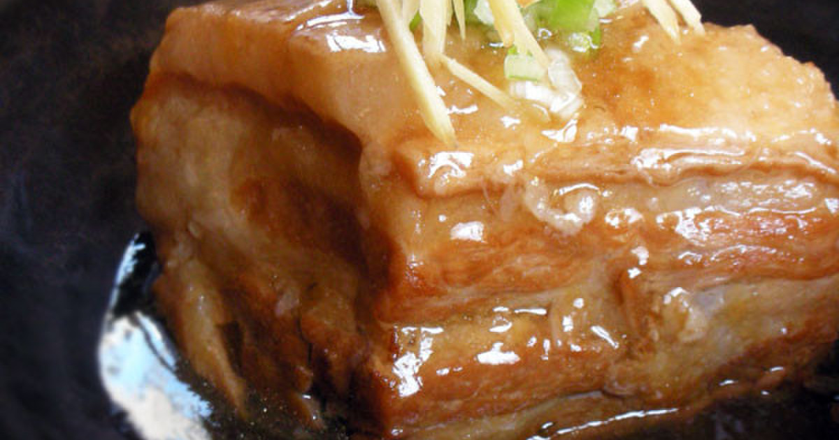 豚バラ肉のふるふる角煮 by 札幌在住の松島タツオ 【クックパッド】 簡単おいしいみんなのレシピが355万品