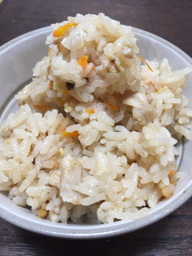 酢しょうがの炊き込みごはん