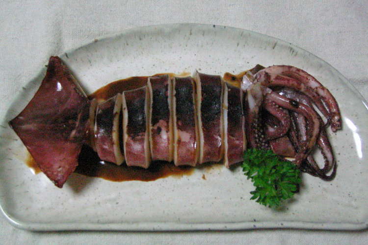 丸ごとイカ焼き レシピ 作り方 By クロエ３７ クックパッド 簡単おいしいみんなのレシピが371万品