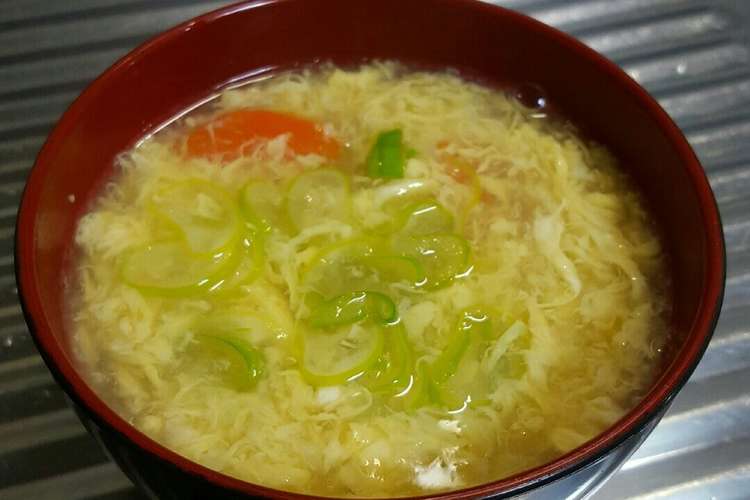 白だしで簡単 ニンジンのかきたま汁 レシピ 作り方 By ちょっぴー クックパッド 簡単おいしいみんなのレシピが379万品