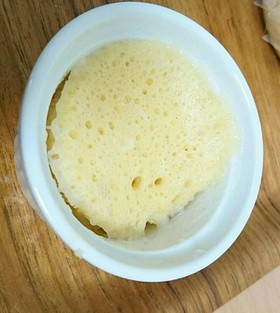 離乳食 レンジでバナナ蒸しパン