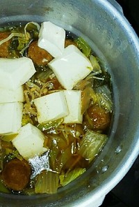 白菜と肉団子の鍋風煮