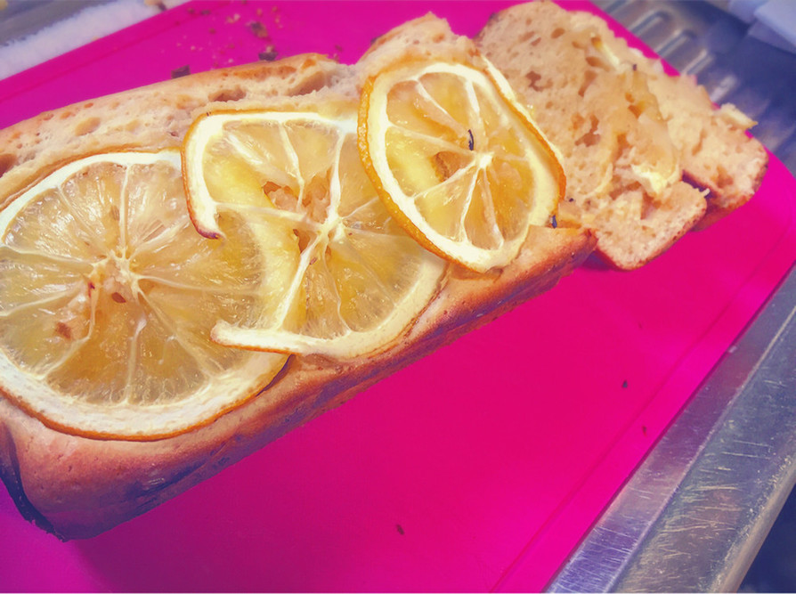 レモンの簡単しっとりパウンドケーキ♪の画像