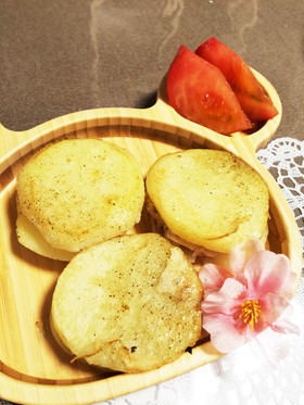 ♡新じゃがとコリコリつくね焼き♡