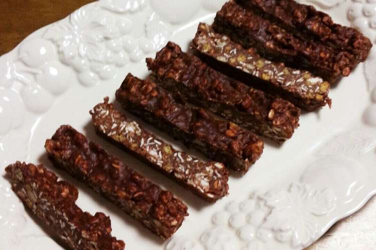 レンジで簡単 チョコスティックバー レシピ 作り方 By 和 49 クックパッド 簡単おいしいみんなのレシピが376万品