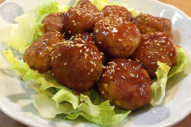 ふわふわ 豆腐肉団子の甘酢あんかけ レシピ 作り方 By えこレピ クックパッド 簡単おいしいみんなのレシピが360万品