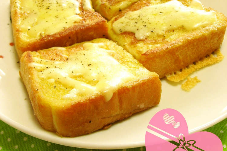 牛乳なし チーズフレンチトースト レシピ 作り方 By りぃ クックパッド