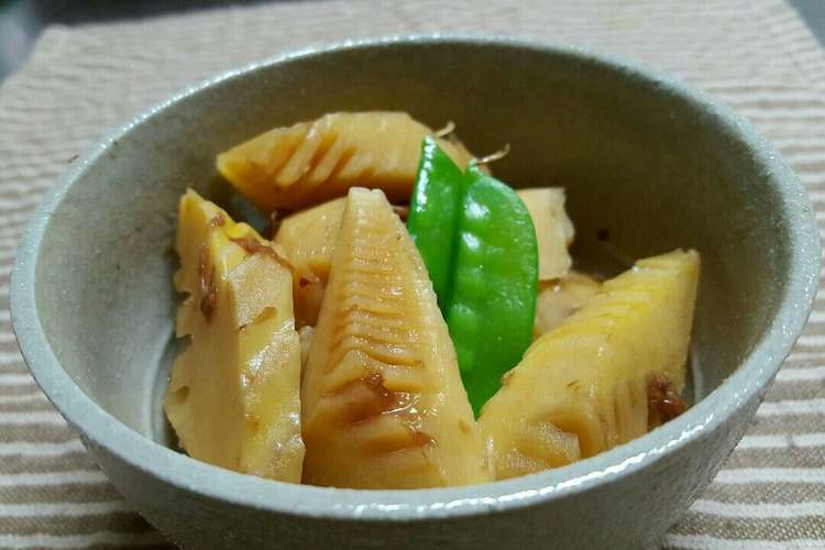 筍の簡単煮物 調味料は2つだけ第7弾 レシピ 作り方 By Kanaぴょん クックパッド