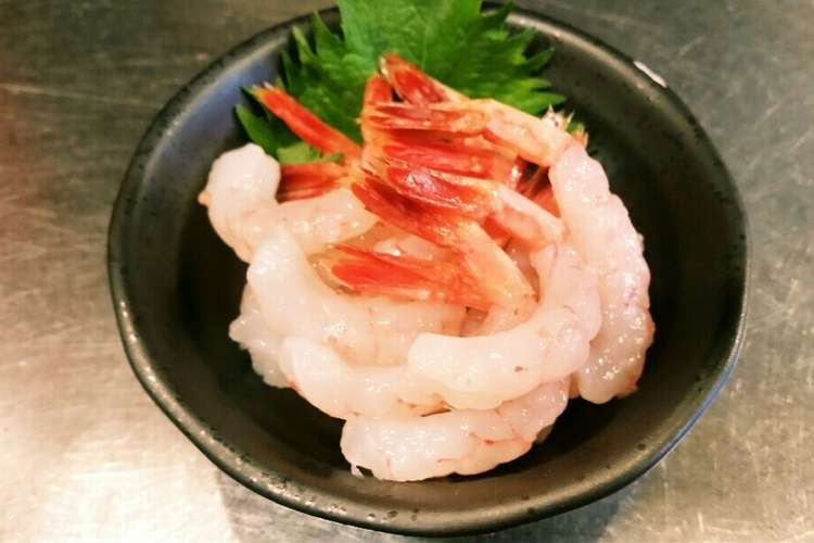 簡単 甘海老の塩辛 柚子胡椒味 レシピ 作り方 By 柚子胡椒のいぶし銀 クックパッド 簡単おいしいみんなのレシピが352万品