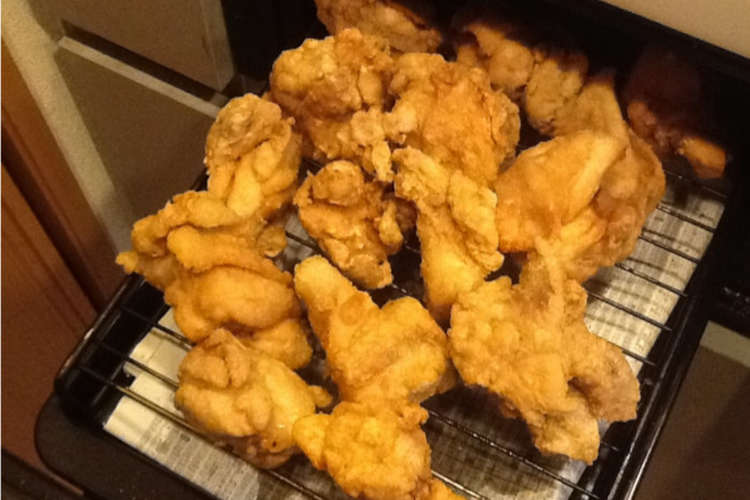 簡単 お好み焼き粉でフライドチキン レシピ 作り方 By Futomak1 クックパッド