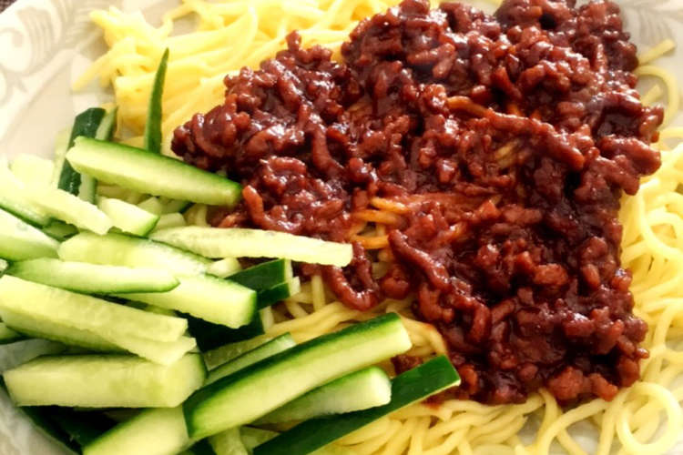 なんちゃって 簡単ジャージャー麺 レシピ 作り方 By ちぃおにゃん クックパッド 簡単おいしいみんなのレシピが360万品