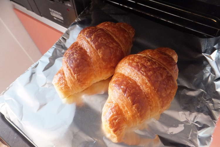 パリっパリ 失敗なしクロワッサンの温め方 レシピ 作り方 By にしこさんです クックパッド 簡単おいしいみんなのレシピが354万品