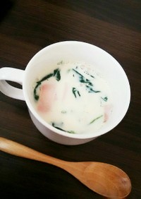 ほっこり♡豆乳スープ♡