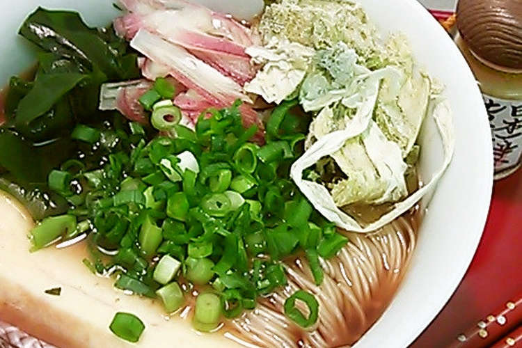 おかめ温素麺 レシピ 作り方 By 赤紫芋介 クックパッド