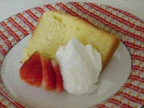 プレーンシフォンケーキ第6弾