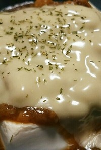 豆腐onチ—ズカレー