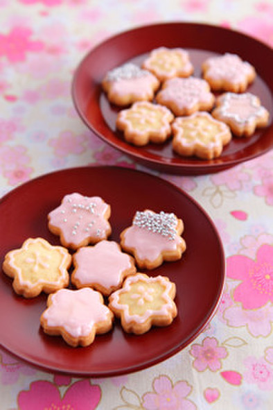 桜クッキーの写真