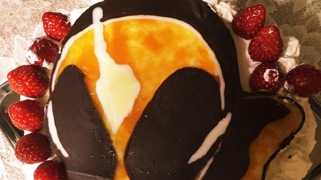 仮面ライダーゴースト ケーキ レシピ 作り方 By サラmama8 クックパッド