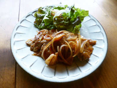 豚肉のケチャップ生姜焼き♪の写真