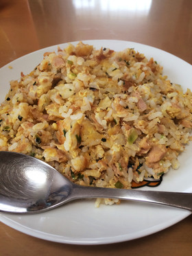 【シーチキンで簡単】和風チャーハン