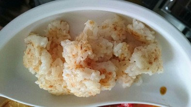 離乳食☆長芋ご飯のおやきの写真