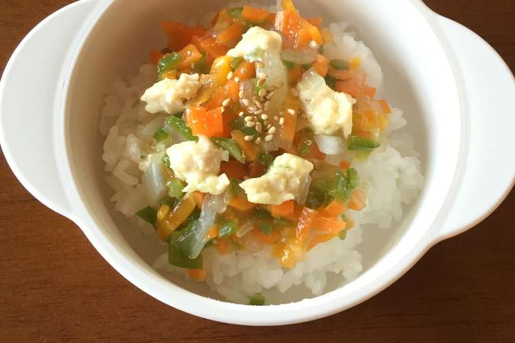 離乳食後期 10か月 中華あんかけご飯 レシピ 作り方 By Maayo クックパッド 簡単おいしいみんなのレシピが376万品