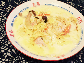 糖質制限◆糖質0麺で豆乳ちゃんぽん