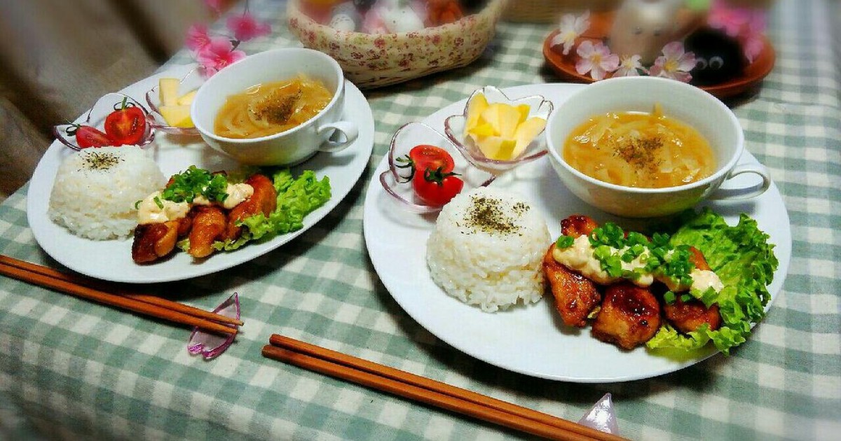 カフェ風 チキン南蛮プレート レシピ 作り方 By ゆうこりんこりこり クックパッド